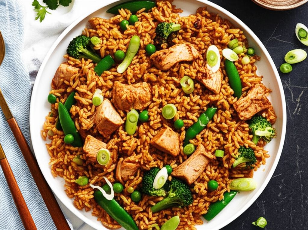 Instant Pot Chicken Fried Rice