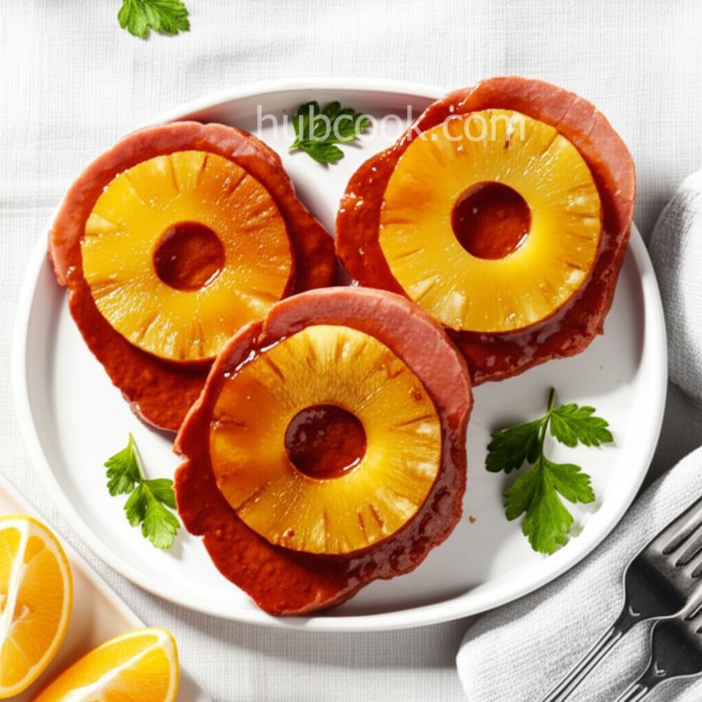 Quick Pineapple Ham Steaks