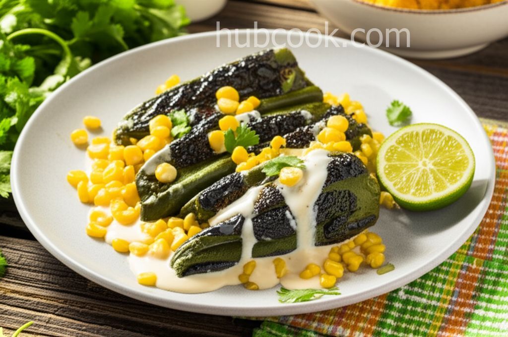 Rajas Poblanas (Poblano Strips)