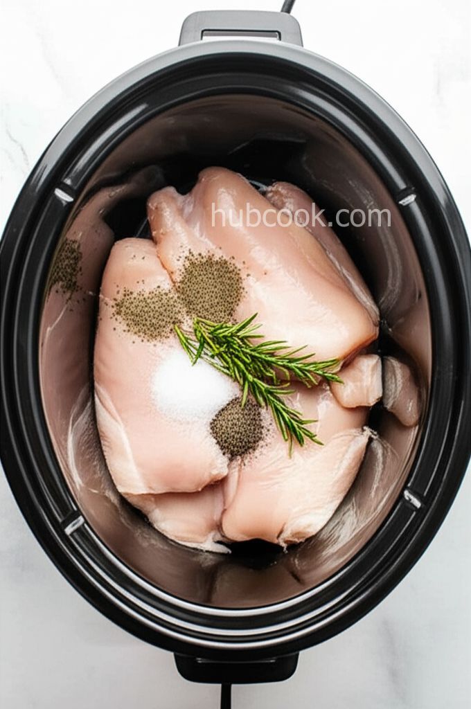 Simple Shredded Chicken in Gravy