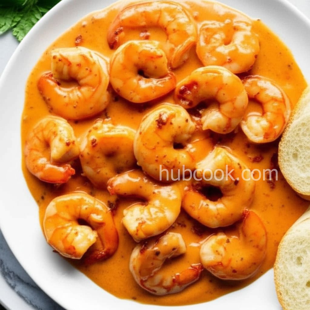 Spicy Shrimp in Cream Sauce