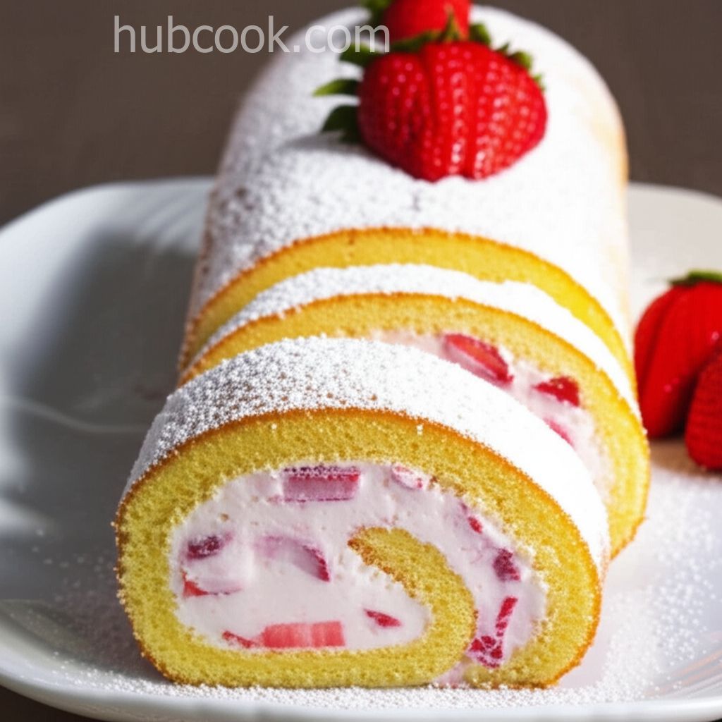 Strawberry Cream Roll