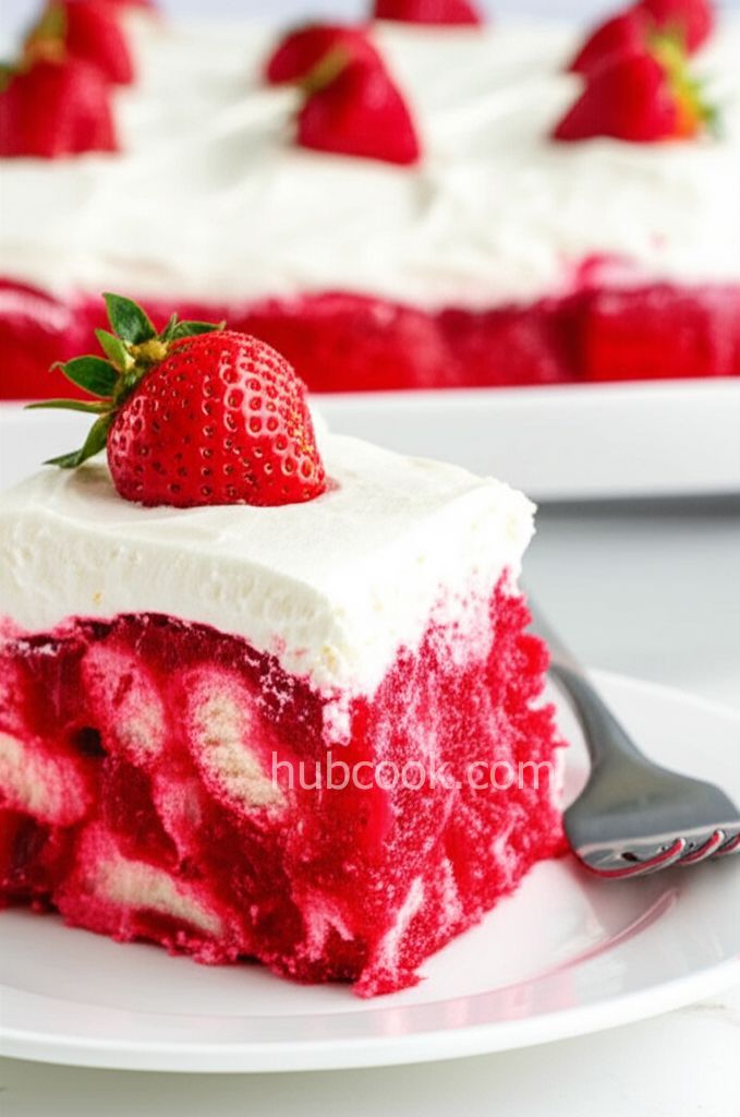 Strawberry Marble Cake