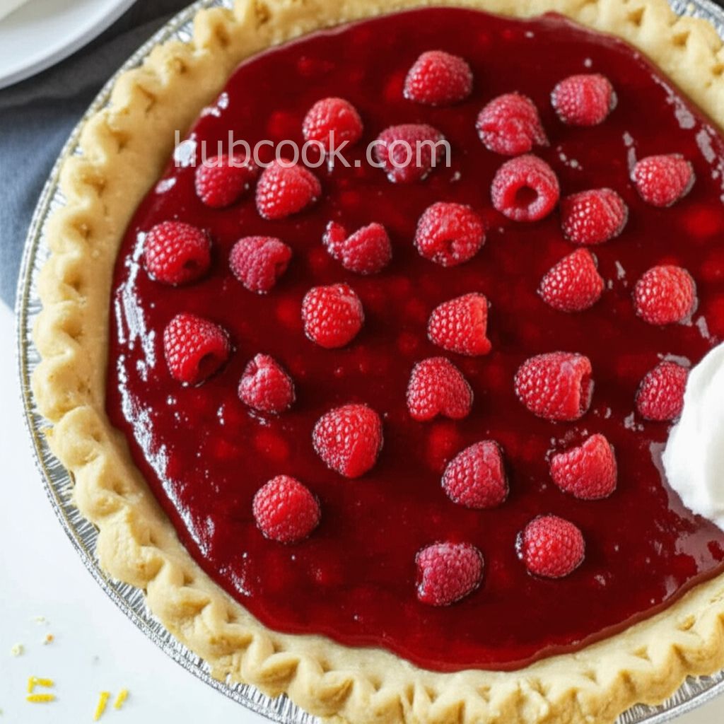 Summer Fresh Raspberry Pie