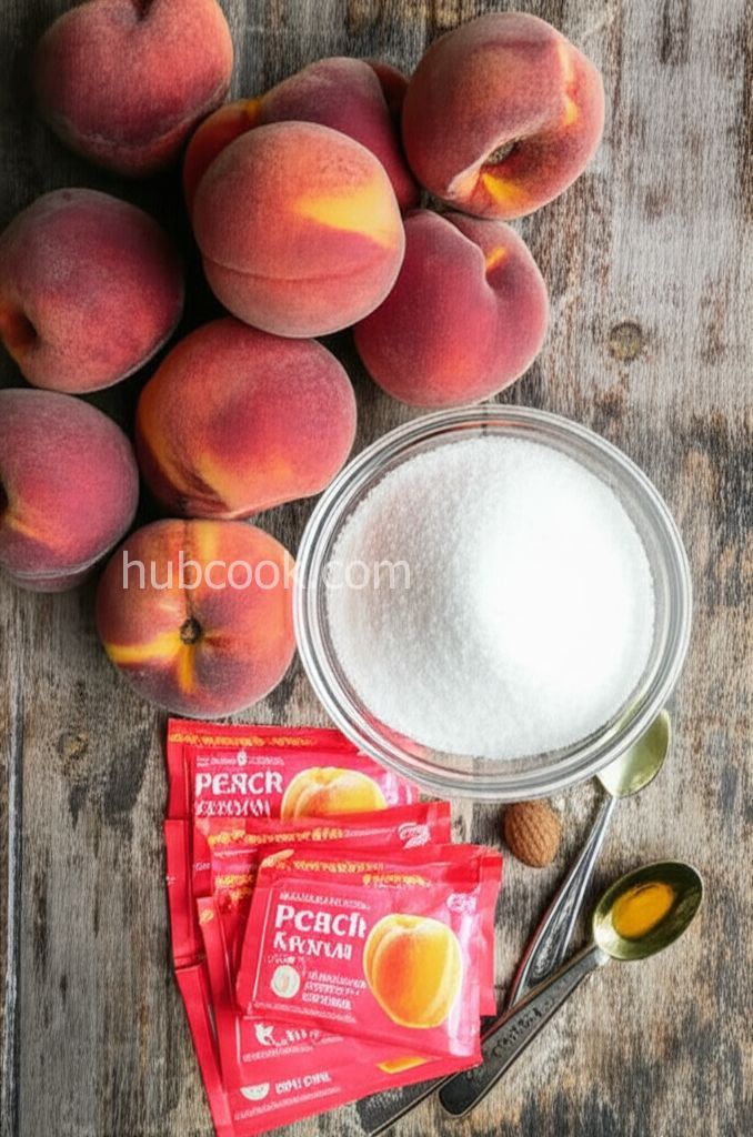 Aunt Patsi's Easy Peach Jam