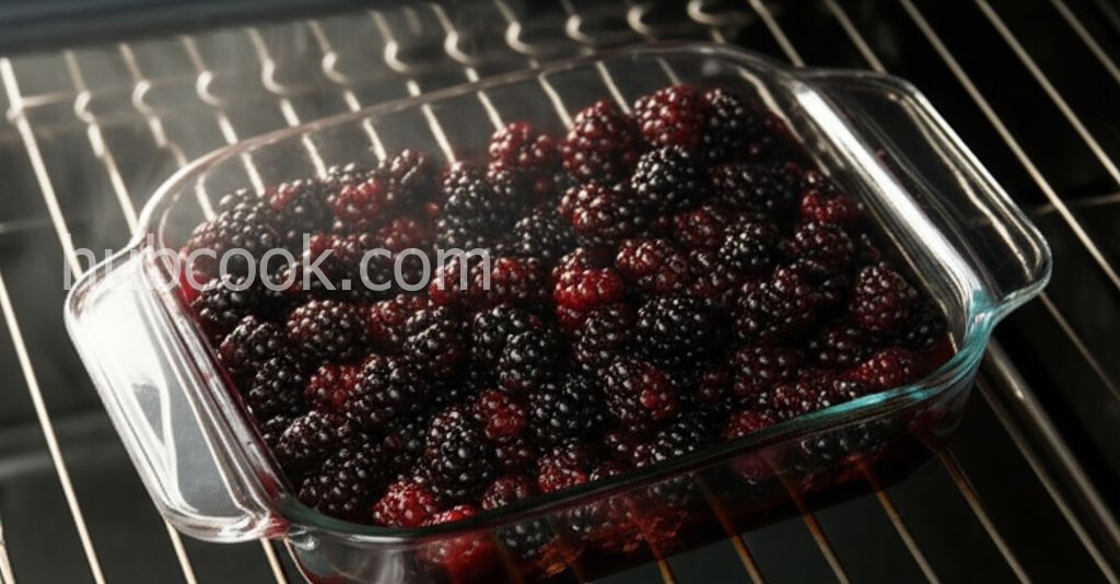 Blackberry Dump Cake