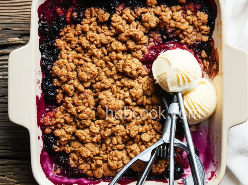 Blueberry Peach Crisp