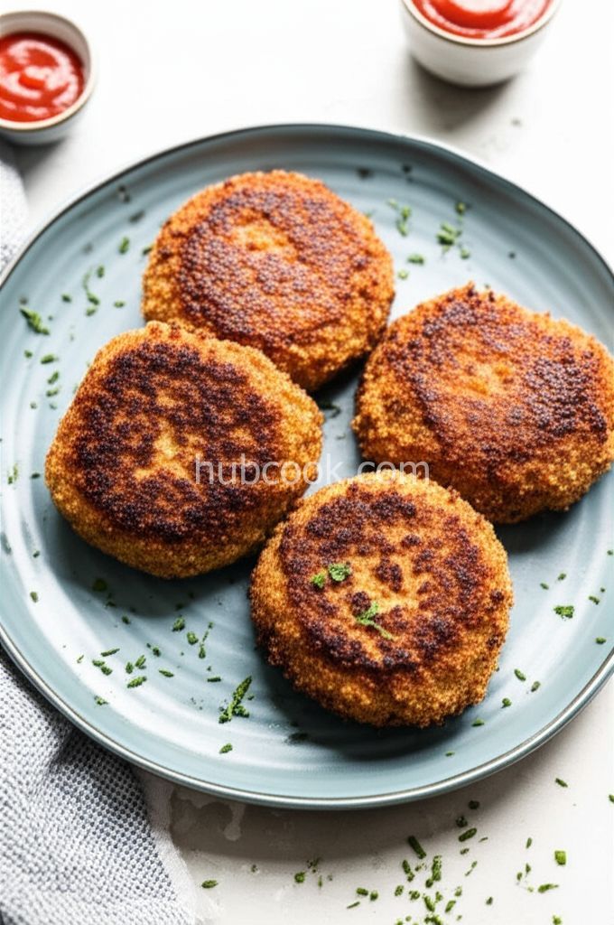 Breaded Hamburgers