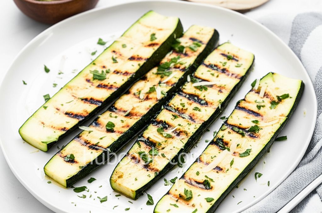 Grilled Sliced Zucchini
