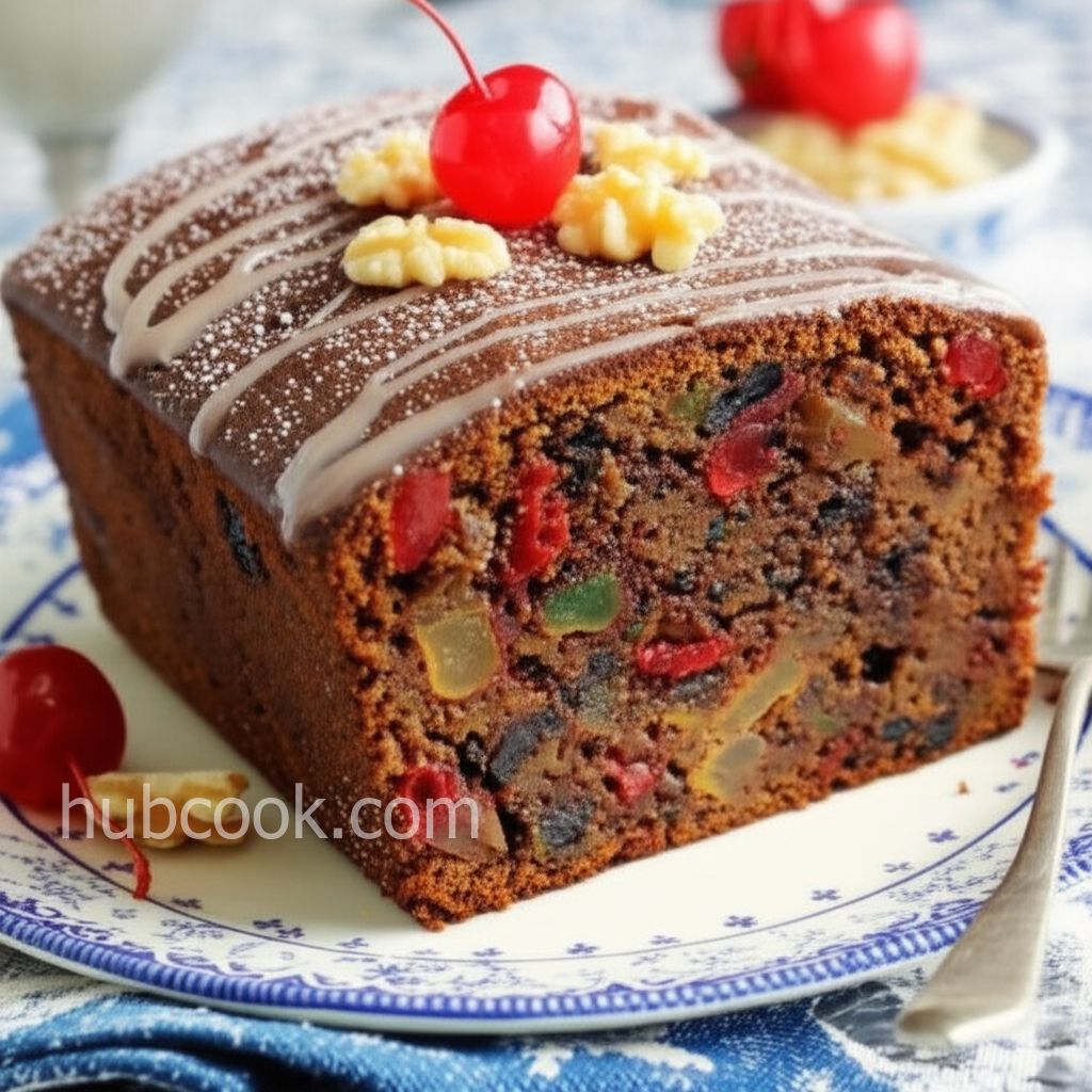 Holiday Bourbon Fruitcake