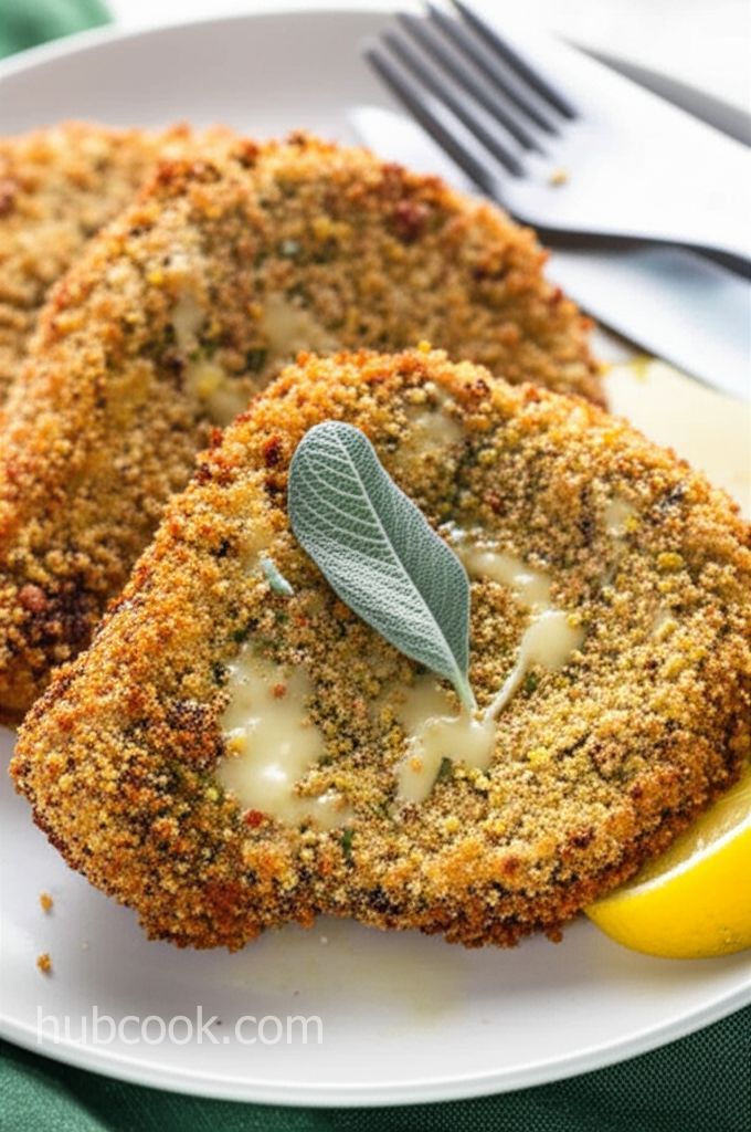 Parmesan Sage Pork Chops