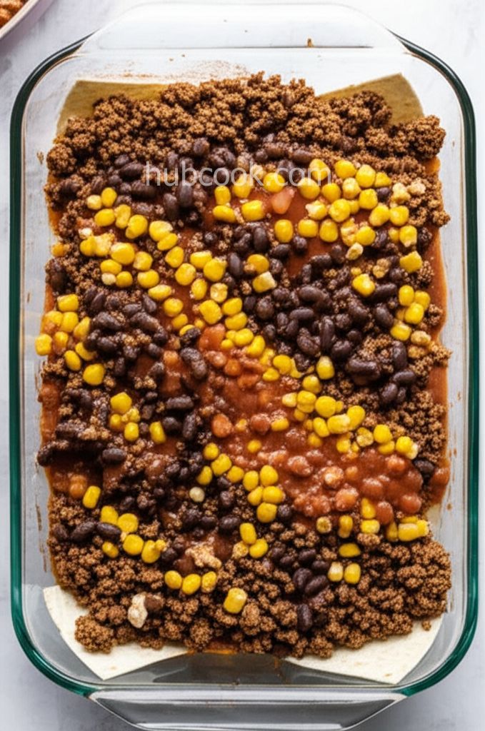Quick and Easy Burrito Casserole