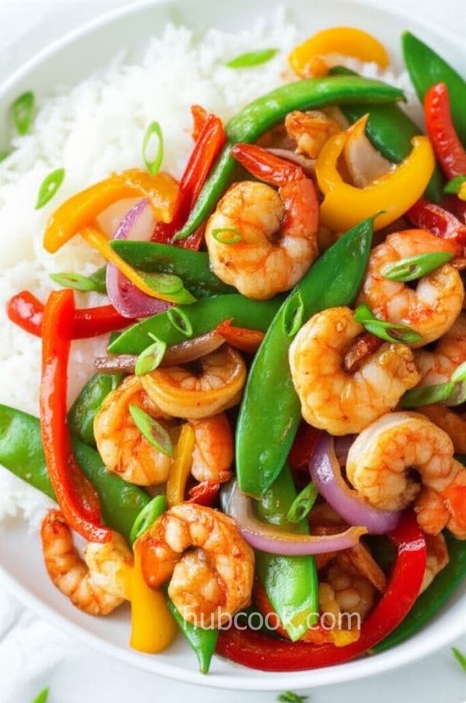 Shrimp and Pepper Stir-Fry