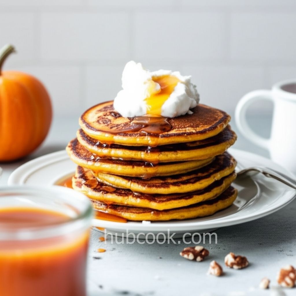 Simply Pumpkin Pancakes