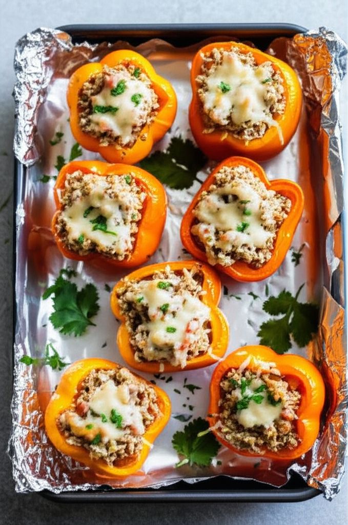 Stuffed Orange Peppers
