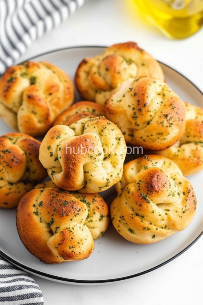 Two-Ingredient Dough Garlic Knots